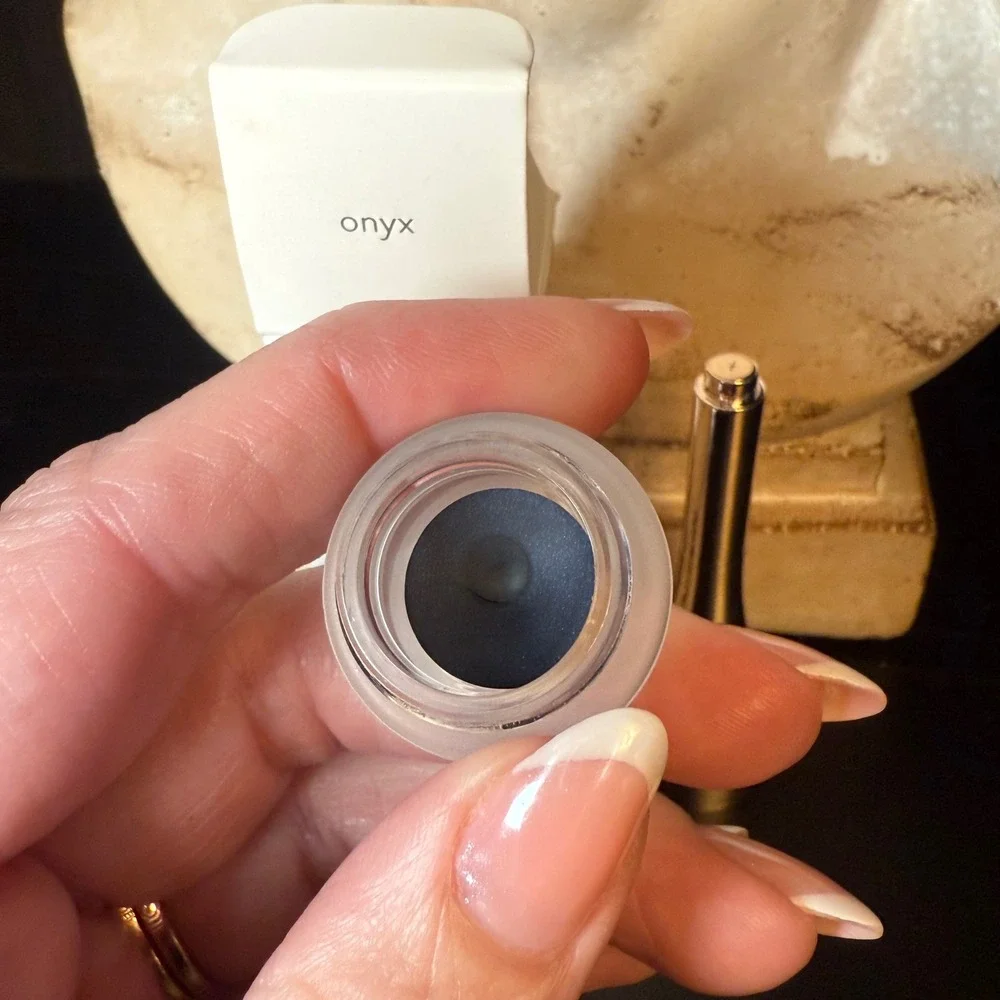 Jane Iredale Mystikol Powdered‎ Eyeliner Onyx Black Cream to Powder New in Box